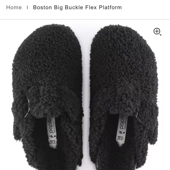 Birkenstock shearling Platform Clogs - Picture 3 of 4